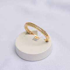 Anel aparador meia aliança prime banhado a ouro 18k (17)